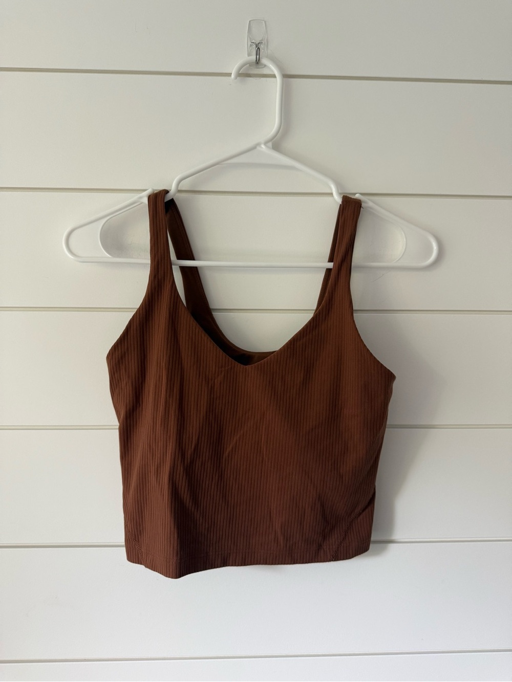lululemon Align Ribbed Tank Top - Roasted Brown size 6